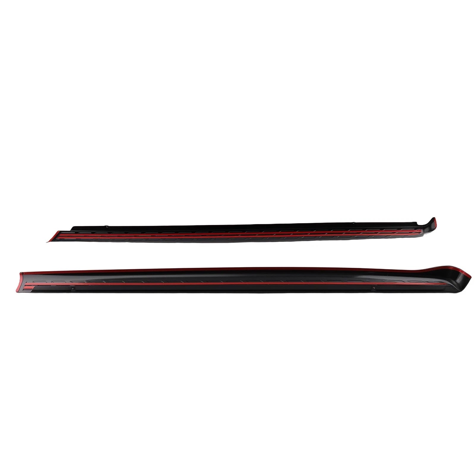 Set of 2 Bed Rail Cover Caps for Chevy Silverado 1500 (2007–2013) 7241104 Black