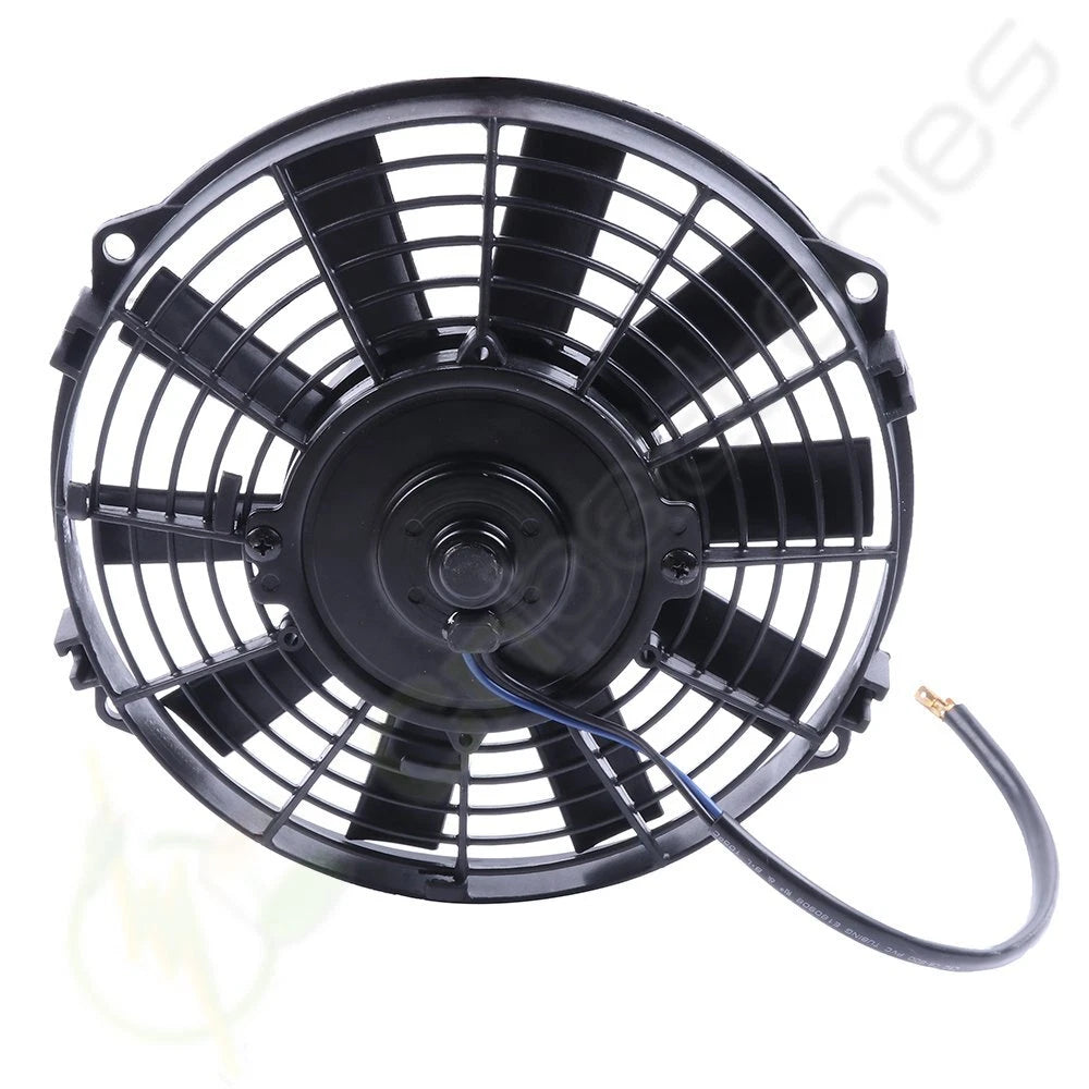 2X 9" Radiator Condenser Cooling Fan for Acura Integra (1990–2001)