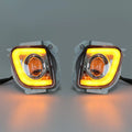 LED Rectangular Fog Lights for Honda Goldwing 1800 F6B GL1800 (2013-2017)