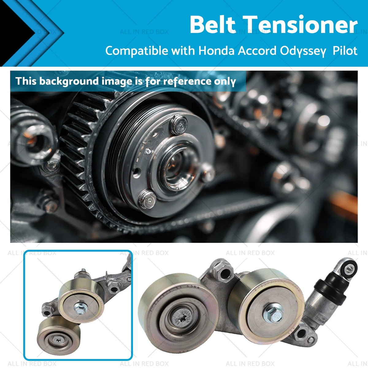 Belt Tensioner for Honda Accord (2008–2010), Pilot (2006–2011), Odyssey (2006–2010) V6 3.5L