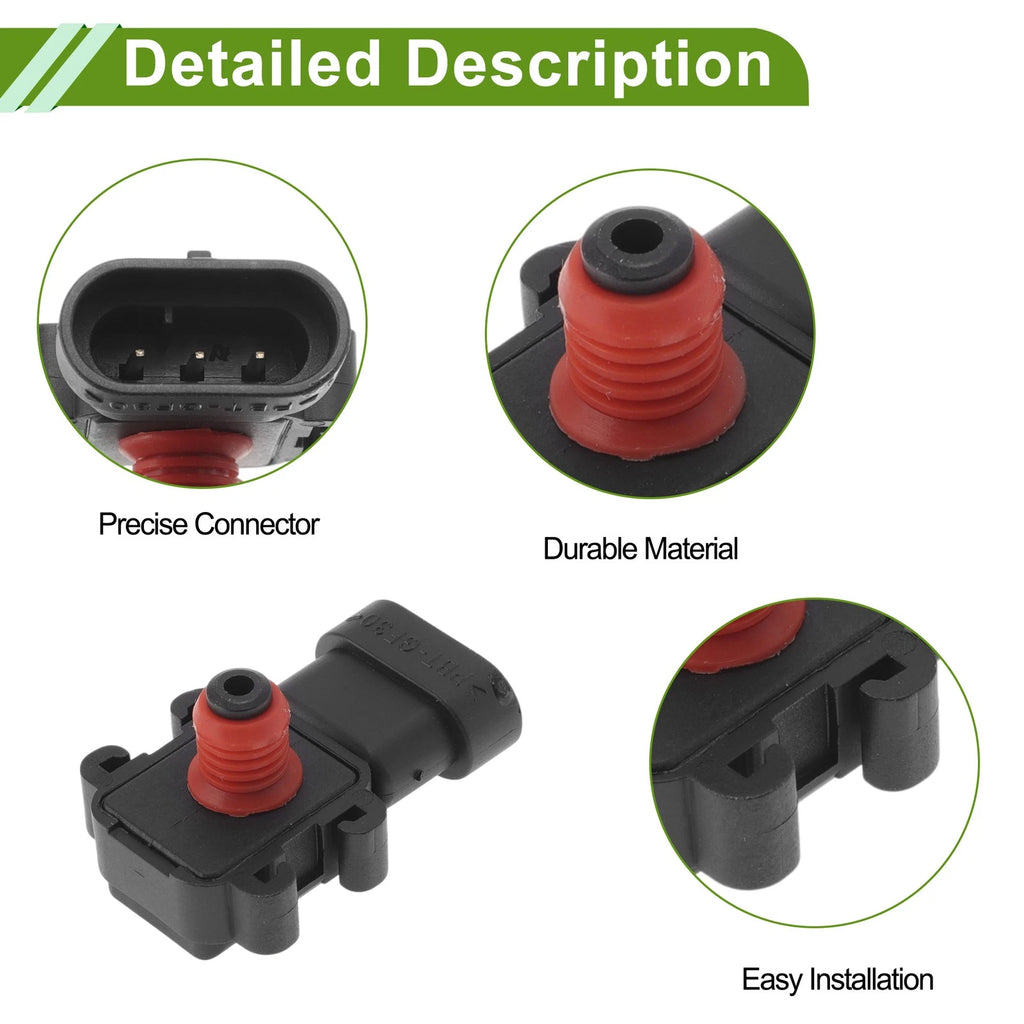 MAP Sensor for Chevrolet Express 2500 (2010–2014) - Part No. 28139776