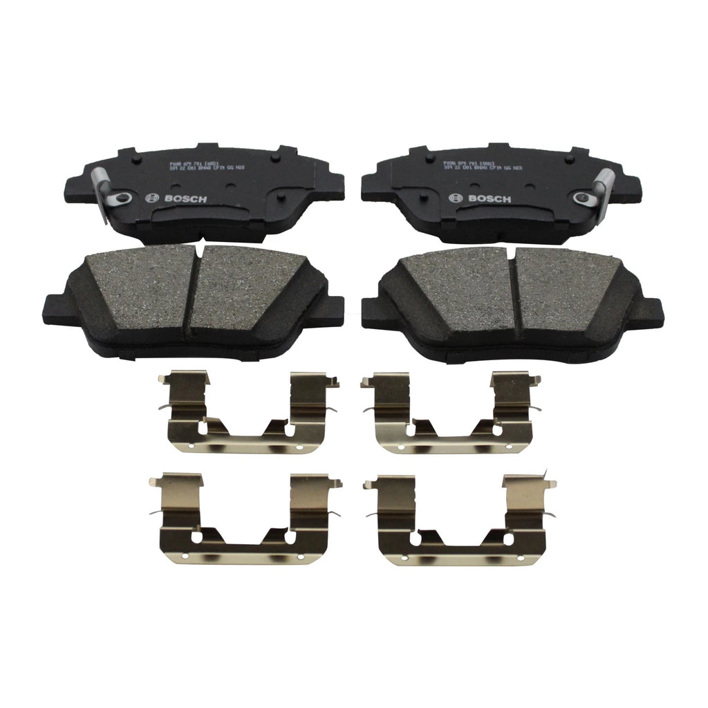 DuraGo Front Rotors & Bosch QuietCast Ceramic Pads for Optima (FWD)
