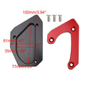 Kickstand Enlarger Plate Pad for Suzuki V-Strom 650 DL650 XT (2011–2024) Red