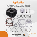 Cylinder Top End Kit for Roketa Coolster SSR BMS ATV Dirt Bike (125cc)
