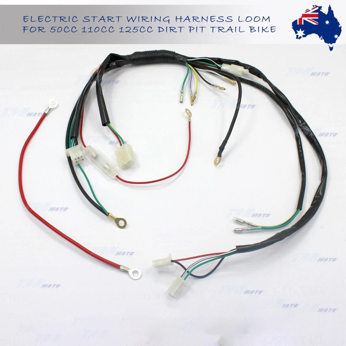 Wiring Loom for Atomik Motoworks Thumpstar 70/110/125/150cc Dirt Pit