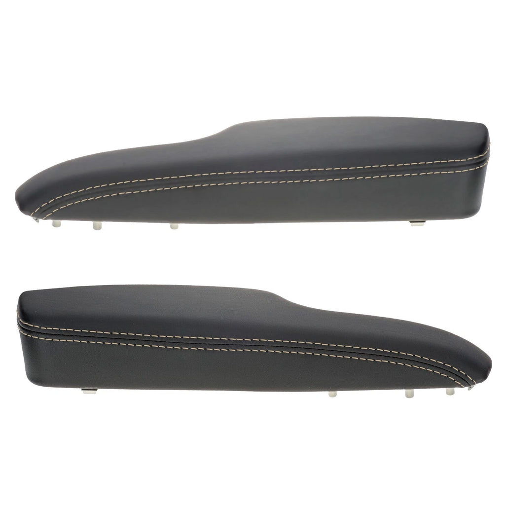 Armrest Door Panel for Chrysler 300 (2011–2020) Beige Stitch PVC Leather