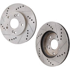 Rear Brake Disc Rotors for Hyundai Elantra (2007–2010)