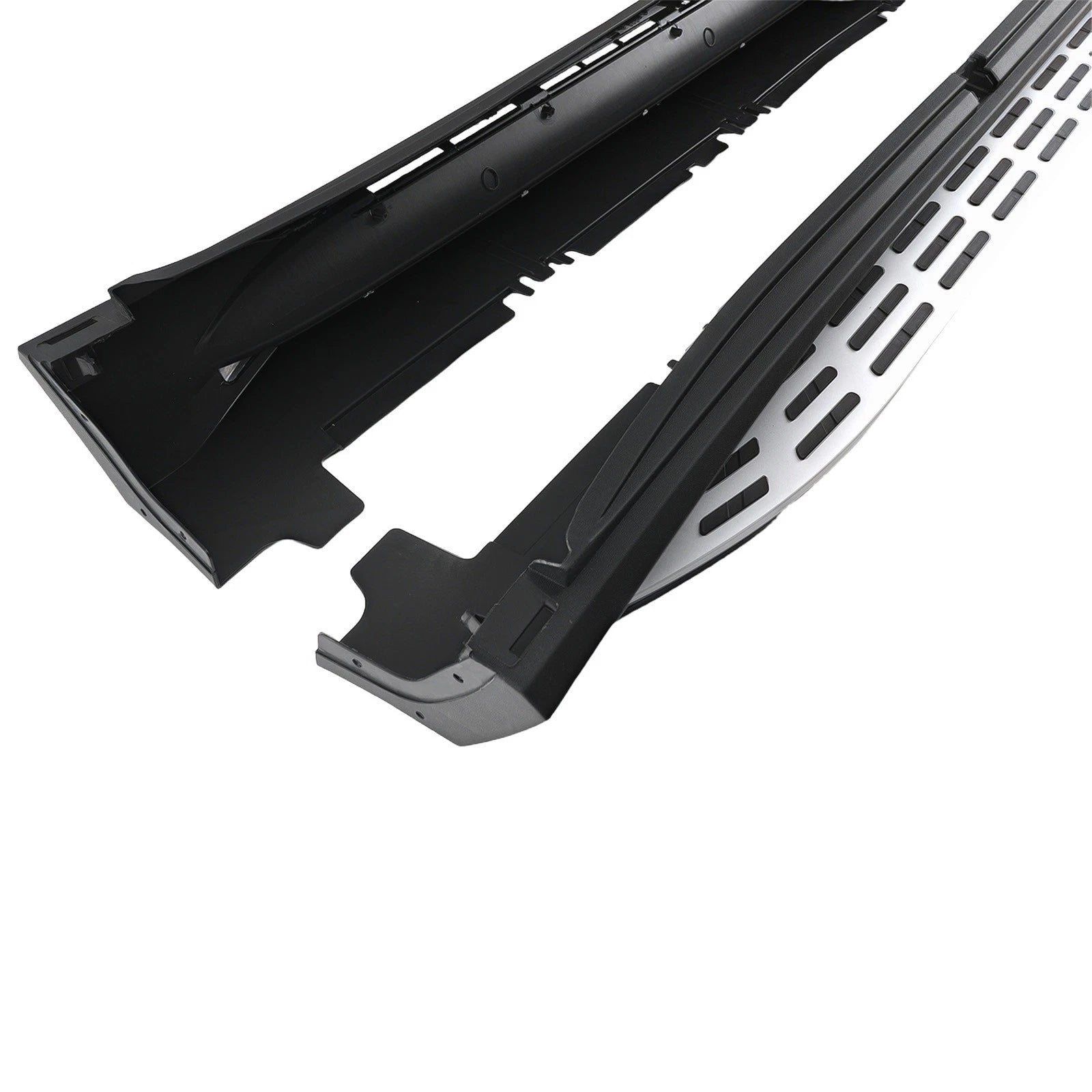 Black Running Boards Side Steps for Mercedes GLE350 GLE450 W167 (2020–2024) Pair