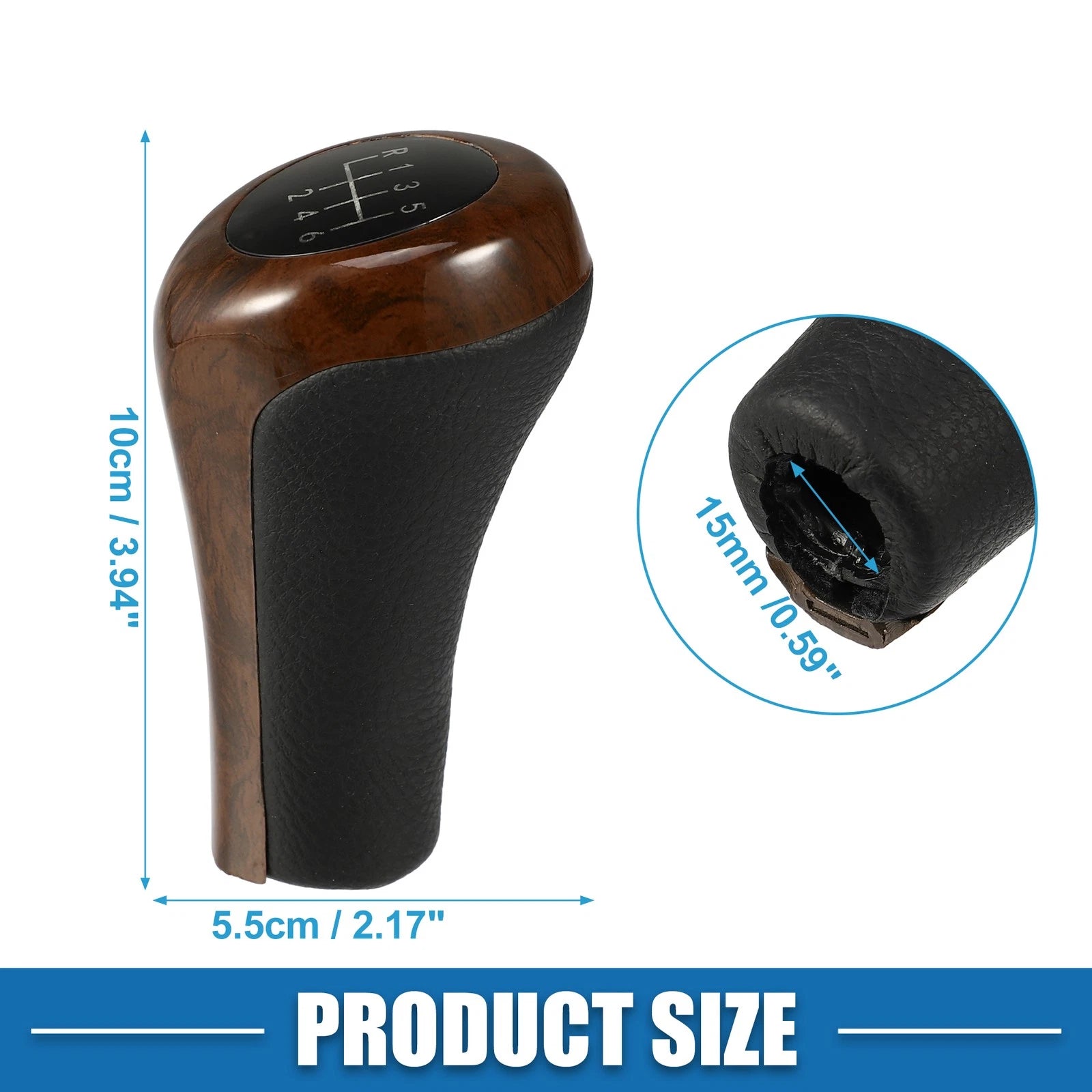 Automatic Transmission Gear Shift Knob 6 Speed for BMW (2010–2017)