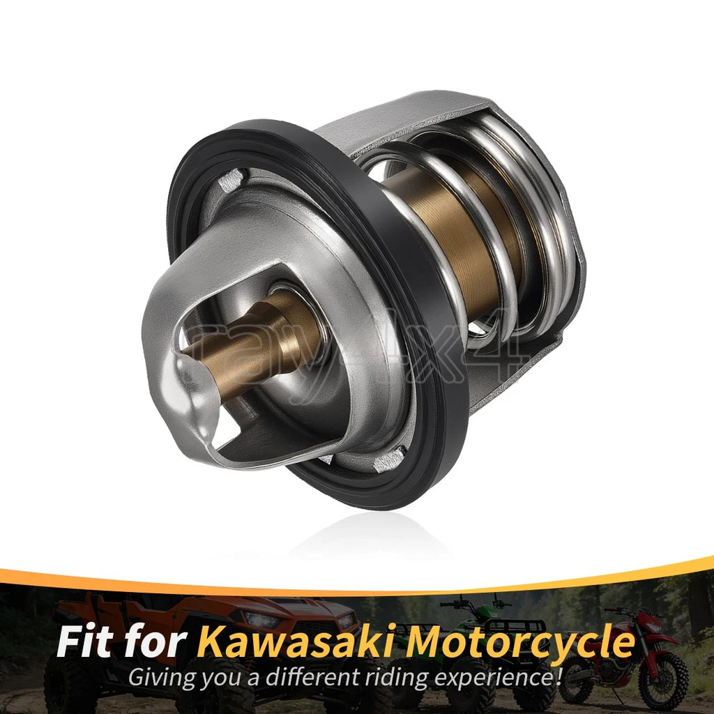 Thermostat w/ Gasket for Kawasaki Ninja 250R EX250F (1986–2007) / Eliminator 250 (1988–1994)