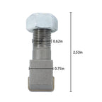 10X Threaded Stump Grinder Teeth for Bradco Shaver Ashland Baumalight