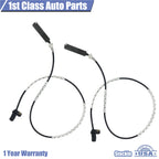 Set of 2 ABS Wheel Speed Sensors for BMW 128i 323i 325i (2007–2011)