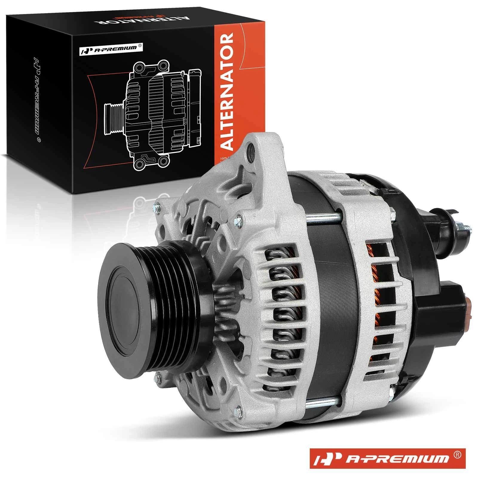 Alternator for Ford Mustang (2015–2017) 200A 6-Groove Pulley