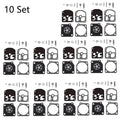 Set of 10 Carburetor Diaphragm Kit for Stihl 010 011 011AV (RB-11)