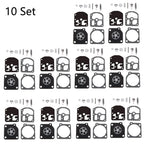 Set of 10 Carburetor Diaphragm Kit for Stihl 010 011 011AV (RB-11)