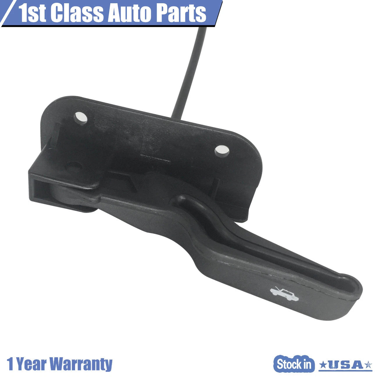Hood Release Cable with Handle for Chevrolet Malibu Pontiac G6 Saturn Aura (2008–2012)