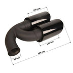 Stainless Steel Muffler Pipe Tips for Porsche Cayenne V8 (2010-2014)