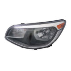 Replacement Driver Side Halogen Non-Projection Head Light Assembly