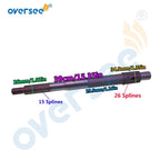 Propeller Shaft for Yamaha Outboard Motor 115-200HP V6 (2T) (6E5-45611-00)