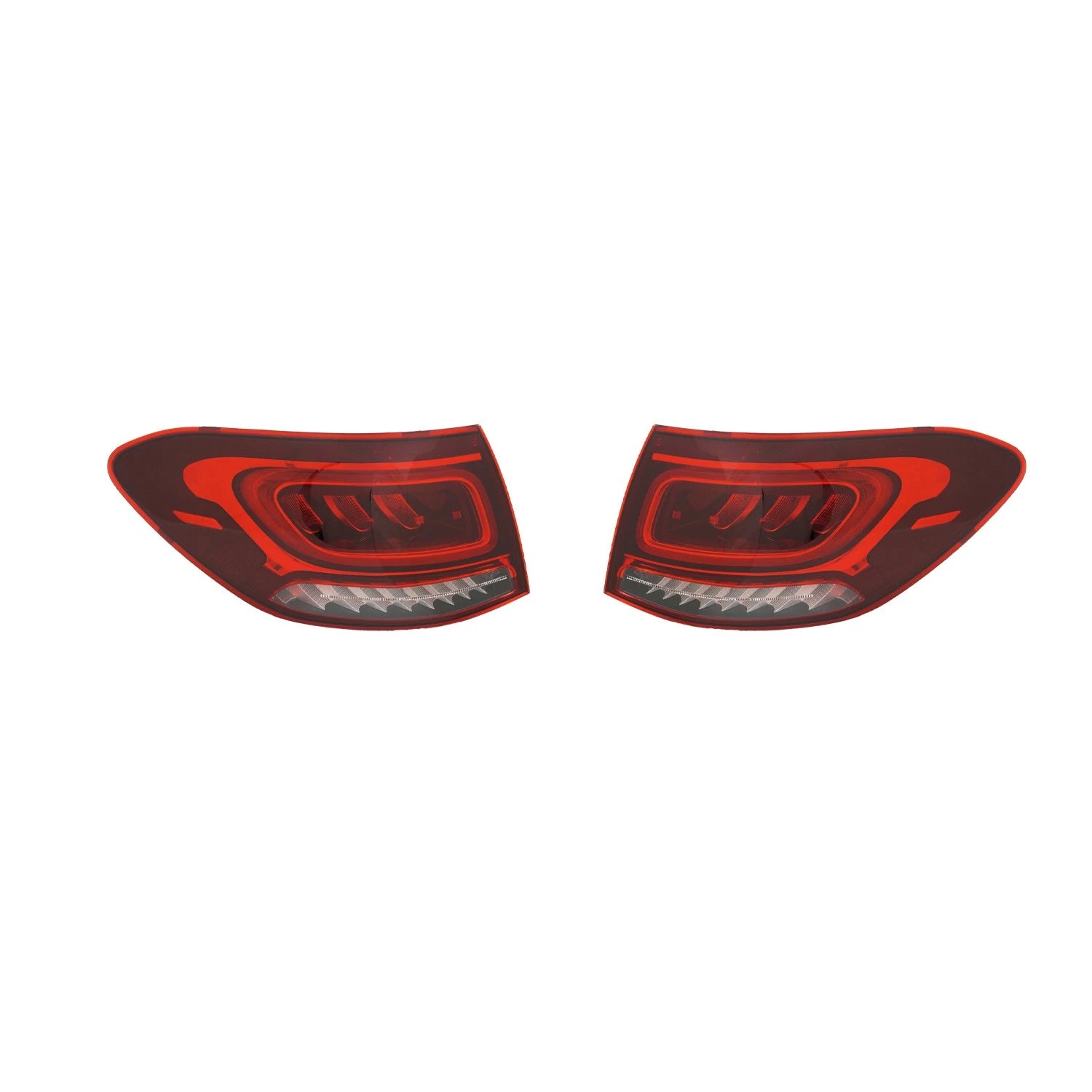 Set of 2 Outer Tail Light Lamps for Benz GLC300 GLC63 AMG (2016–2023)