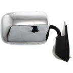 Set of 2 Manual Chrome Mirrors for Chevrolet C1500 K1500 (1988–1998)