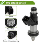 Fuel Injector for Honda S2000 Base 2.0 (2000-2005) - 1 x Black Injector