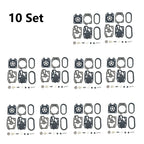 10x Carburetor Gasket Kit for Husqvarna 130BT (2000–2023) K20-WYA