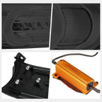 Smoked/Clear 3D LED DRL + Sequential Signal Lamp for FJ Cruiser (2007–2014)