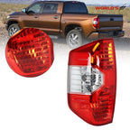 Tail Light for Toyota Tundra (2014–2020) Driver Left Side Halogen Housing