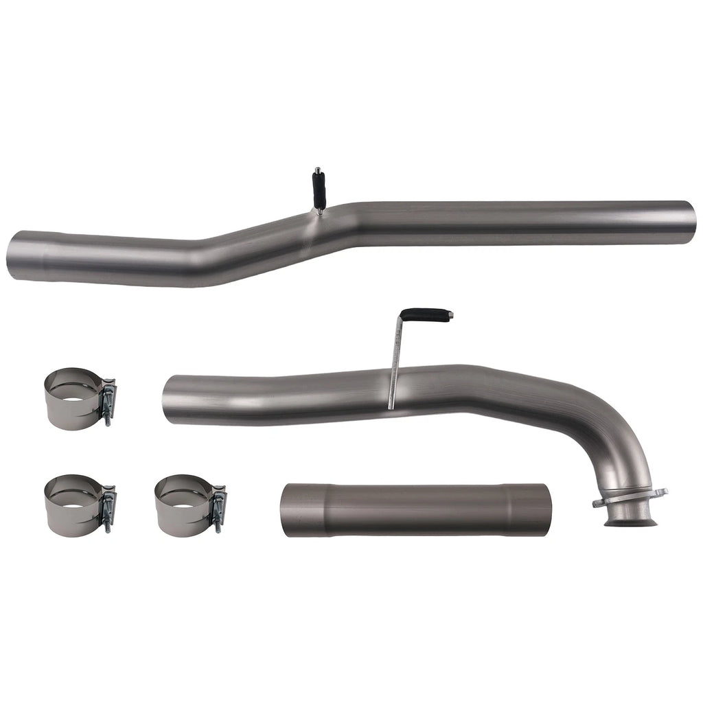 4" Turbo Diesel Exhaust Pipe Kit for Sierra Silverado 2500HD 3500HD (2017–2024)