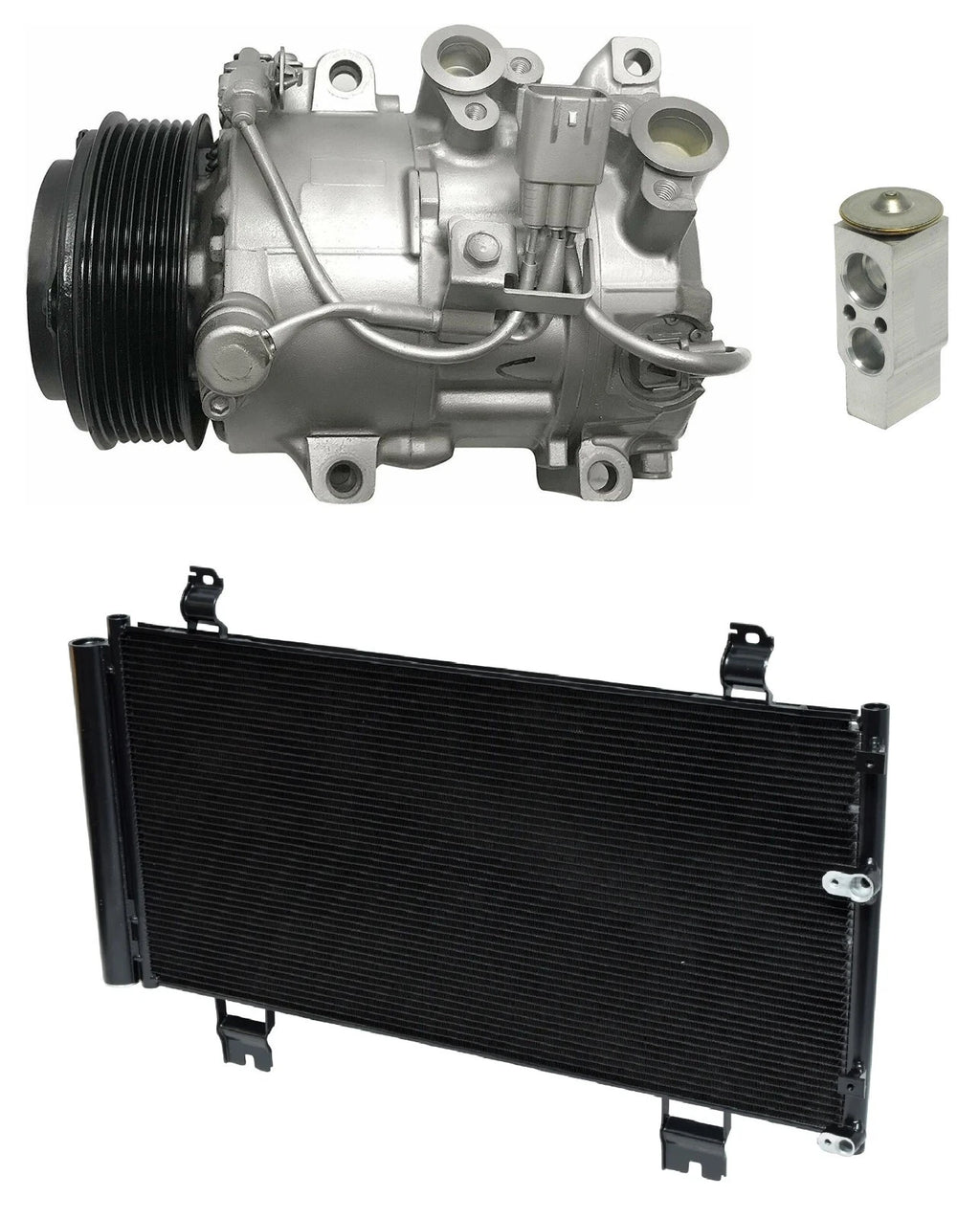 AC Compressor Kit with Condenser for Lexus IS350 (2006–2013)