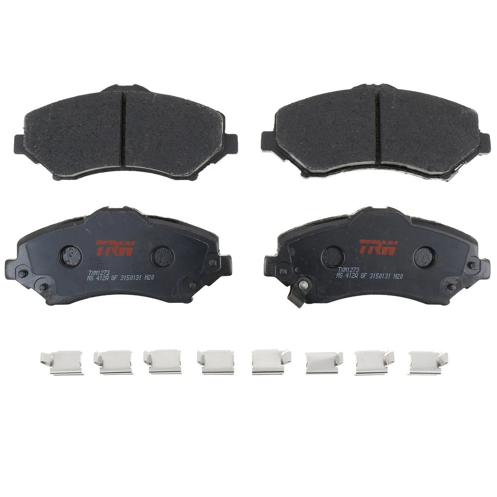 Front Brake Kit 302mm Rotors & TRW Pads for Chrysler Dodge Ram VW
