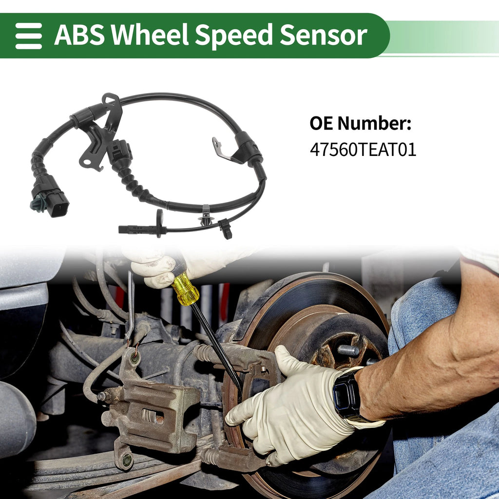 ABS Wheel Speed Sensor No. 47560TEAT01 for Honda Civic (2016–2021) Rear Left