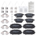 Ceramic Brake Pads Kit for Toyota Prius Plug-In (2012–2013) Corolla