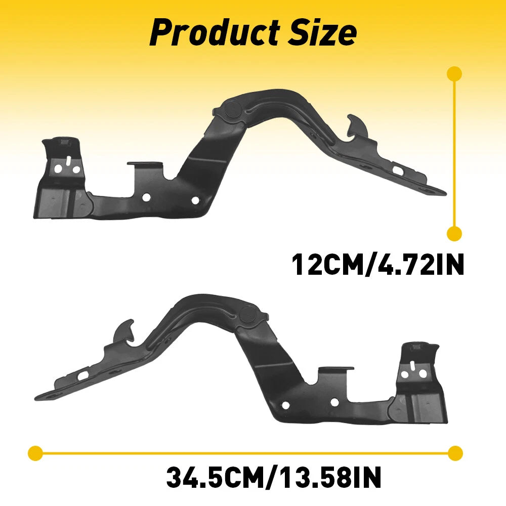 Set of 2 Hood Hinges for Toyota Camry (2012–2014)