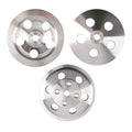 2 Groove Water Pump & Crank Pulley for Chevy 283 305 327 350 (1955–1986)