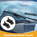 Set of 2 Front Windshield Washer Nozzles for Lexus RX (2010–2015) & LS (2008–2016) Black