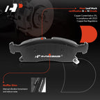 Front Brake Rotor & Pads for Dodge Durango Jeep Grand Cherokee