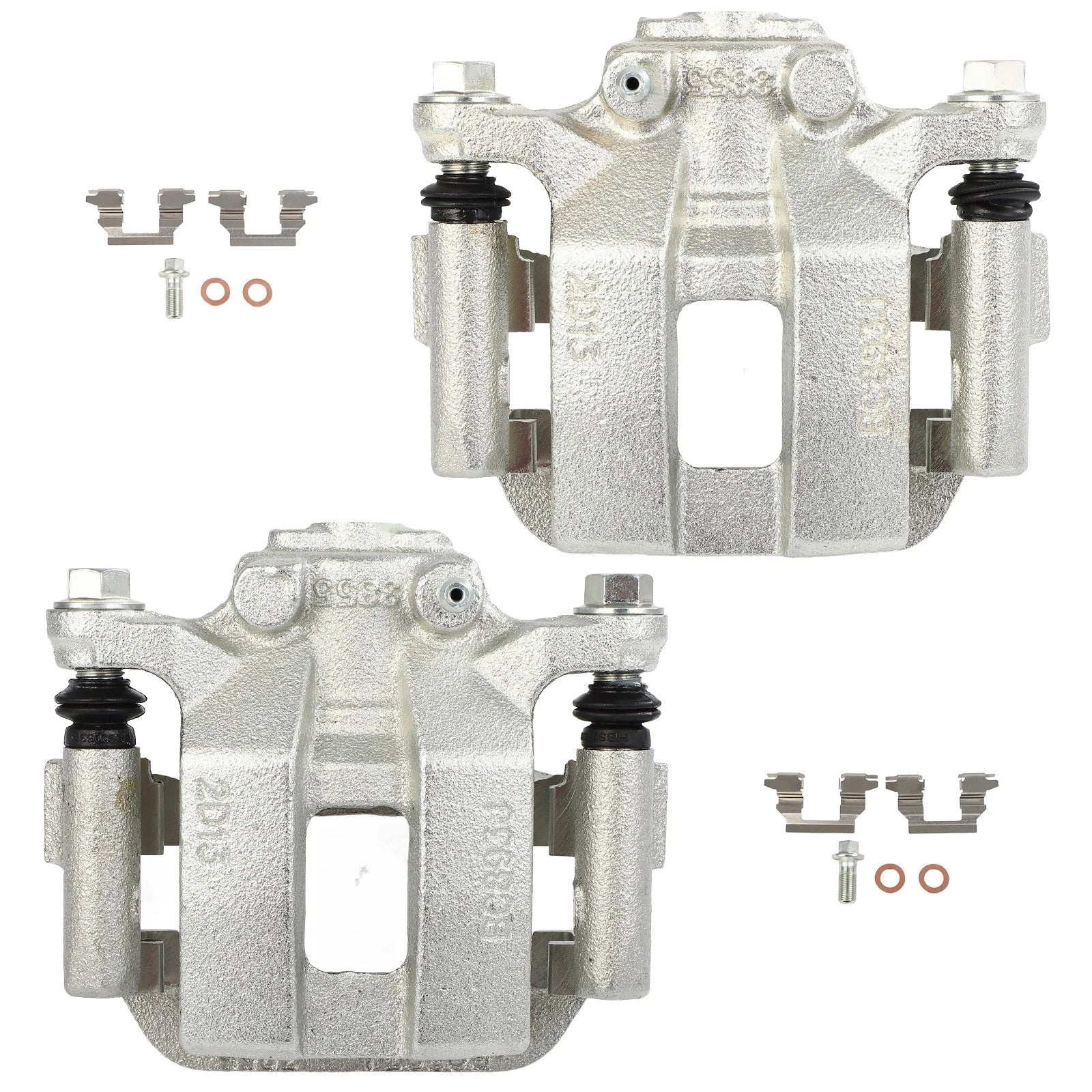Set of 2 Rear Brake Calipers for Nissan Leaf, Rogue