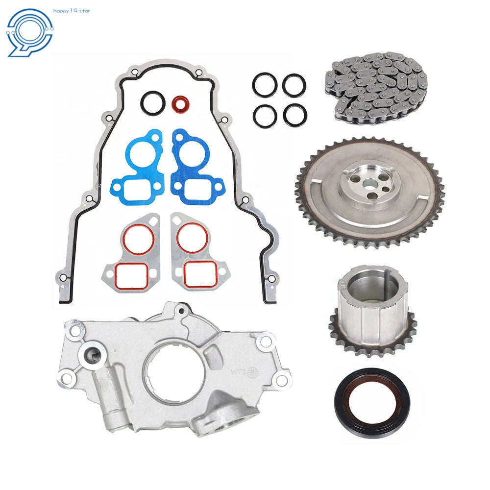 Oil Pump Timing Chain Gasket Kit for Chevrolet GM 4.8L 5.3L 6.0L (2000–2013)