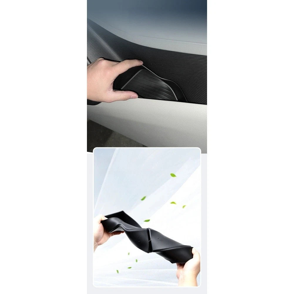 Car Door Organizer Box for BYD Song EV (2025) - ABS Waterproof, Black