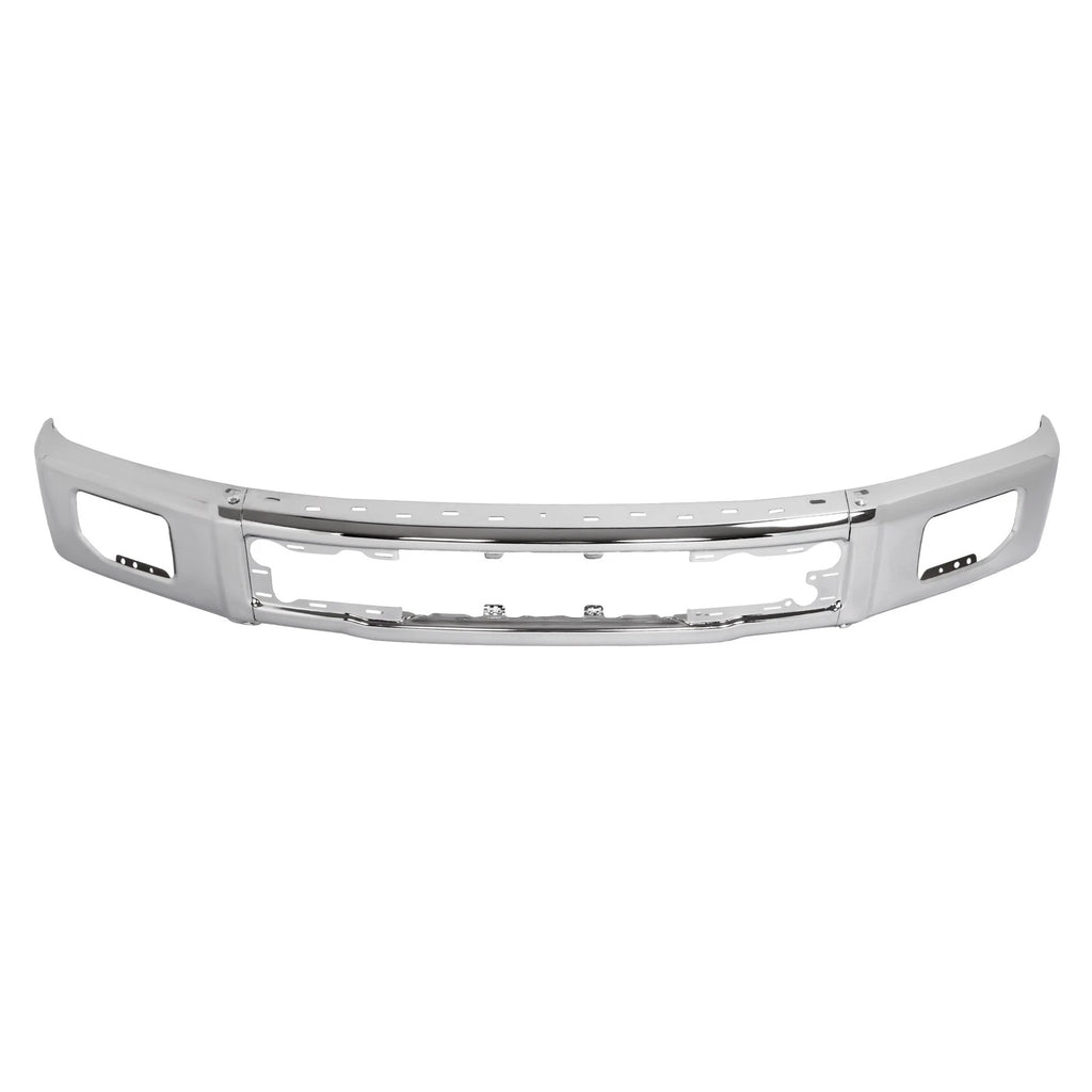 Front Bumper Face Bar for Ford F-150 (2015-2017) Chrome
