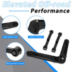 3Pcs Rear Upper Lower Control Arm Kit for Jeep Liberty (2004–2007)