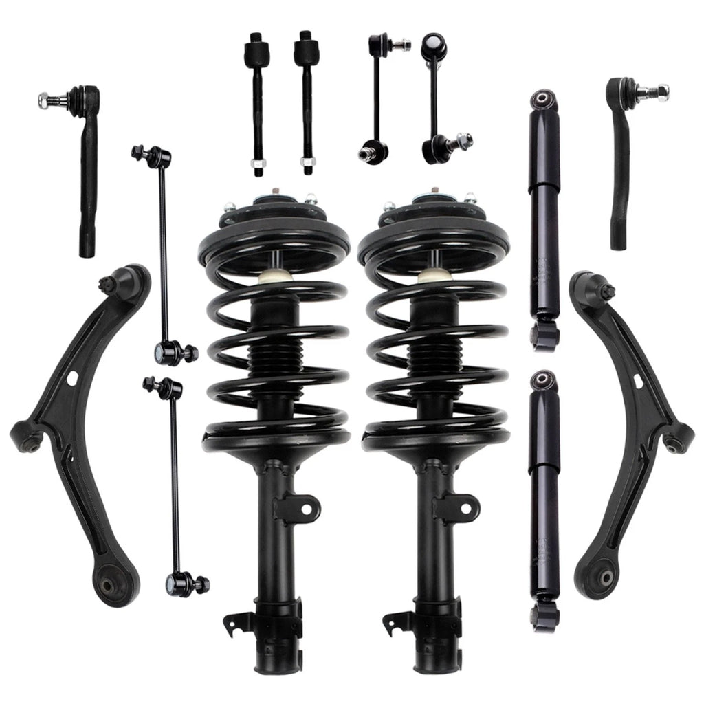 Front Rear Strut Shock Tie Rod Control Arm Sway Bar for Honda Pilot (2006–2008)