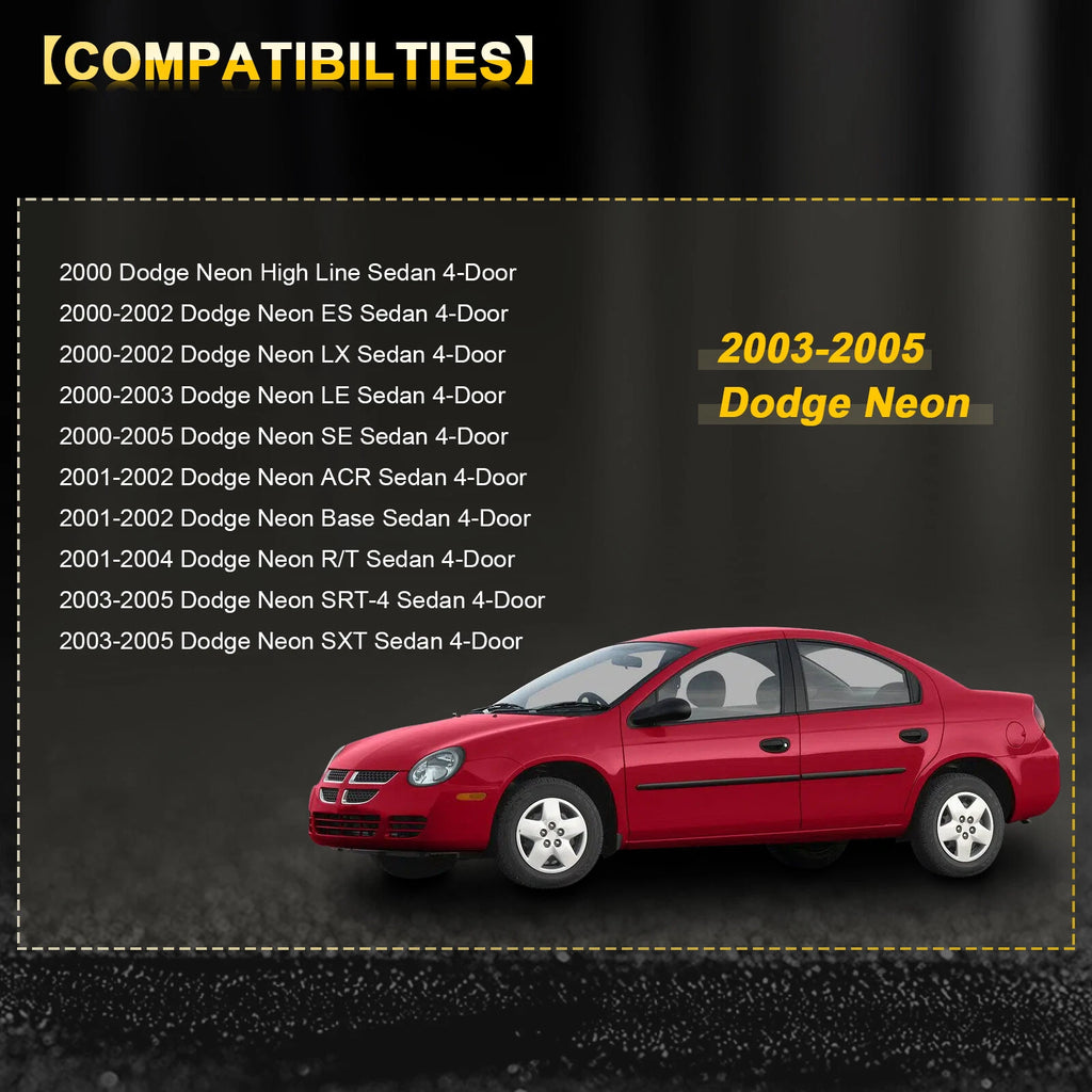 Coilover Shocks Struts Springs Kit for Dodge Neon (2003–2005)