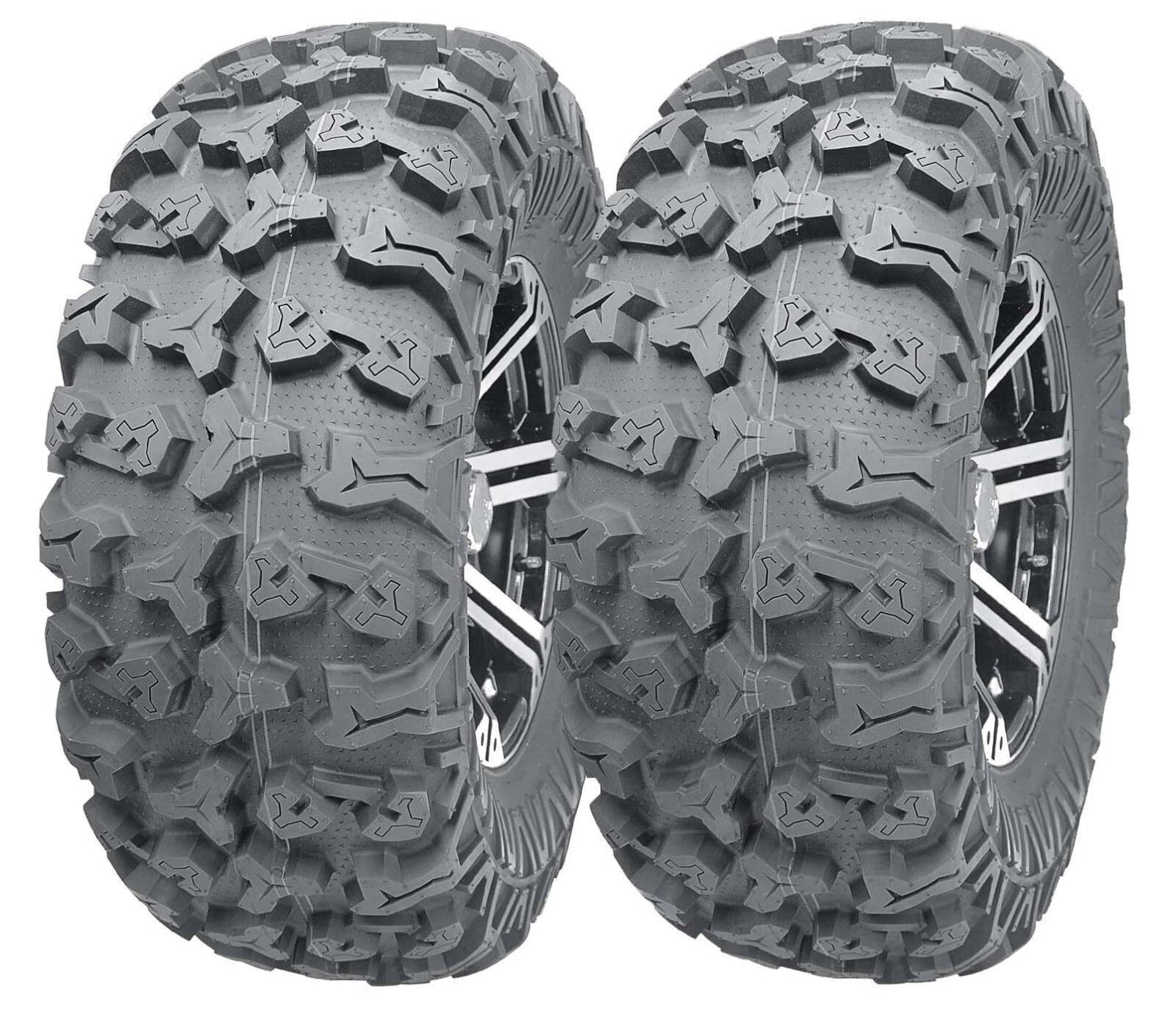 Set of 2 Wanda ATV UTV Tires 27x11R14 10281 Ultra Durable 8PR