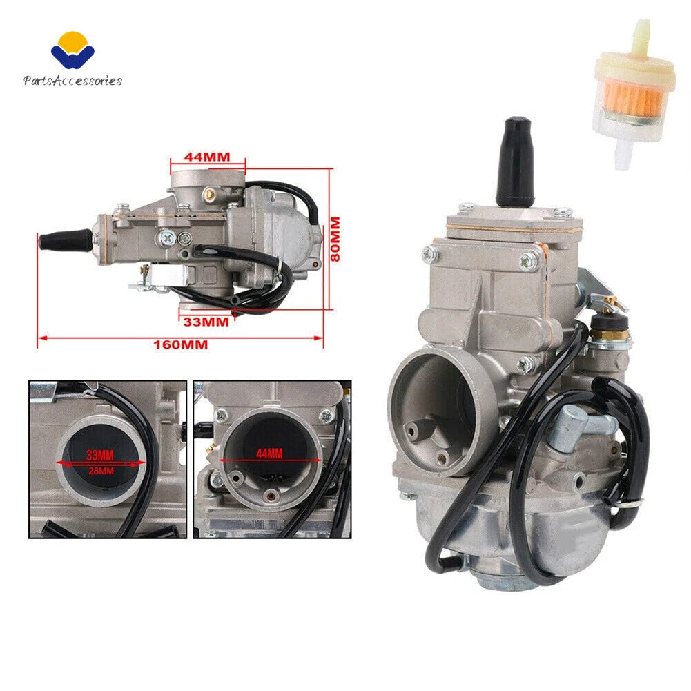 28MM Flatslide Carburetor for VM28-418 TM28FS (All Years)