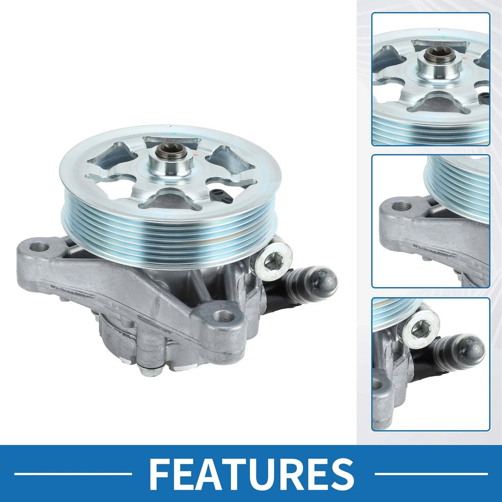 Power Steering Pump with Pulley No. 56100R40A03 for Honda Accord (2008–2012)
