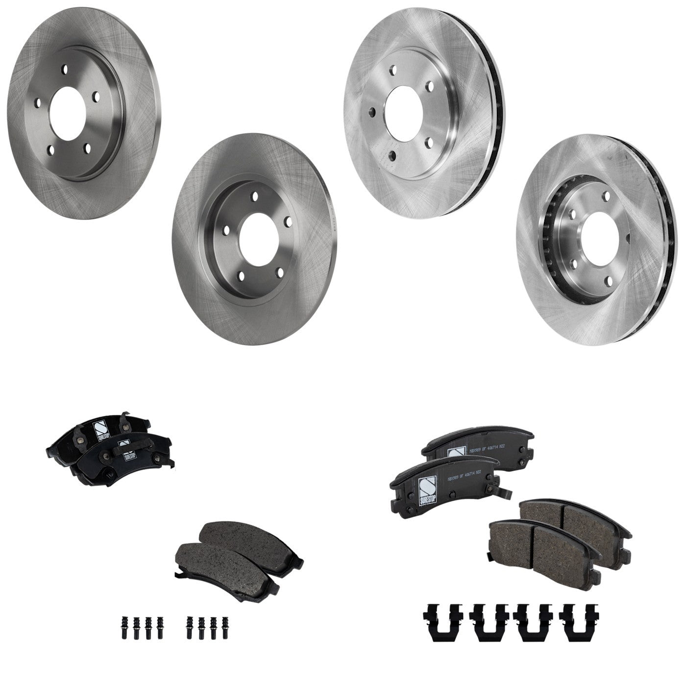 Brake Disc and Pad Kit for Buick Regal, Monte Carlo (1994–1995)