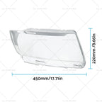 Pair Headlight Lens Cover for Jeep Grand Cherokee (2011–2013)